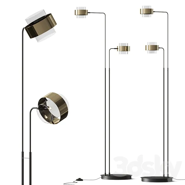 La Redoute Botello Reading Floor Lamp 3D Model