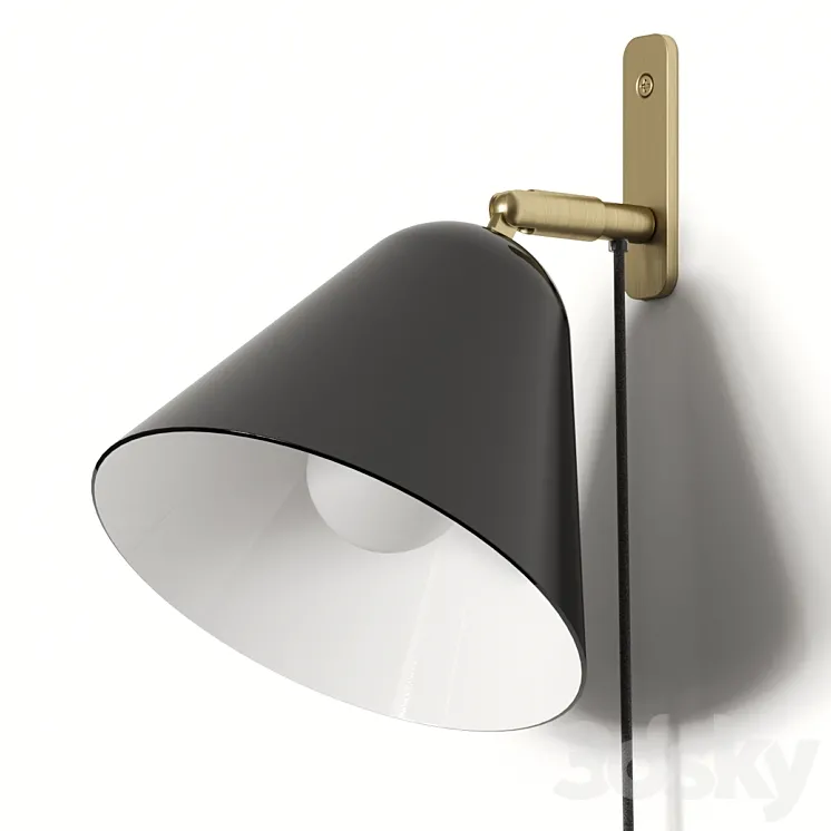 La Redoute Copita Wall Lamp 3D Model Free