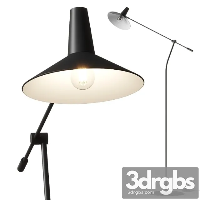 La Redoute Lidia Metal Floor Lamp 3D Model Free