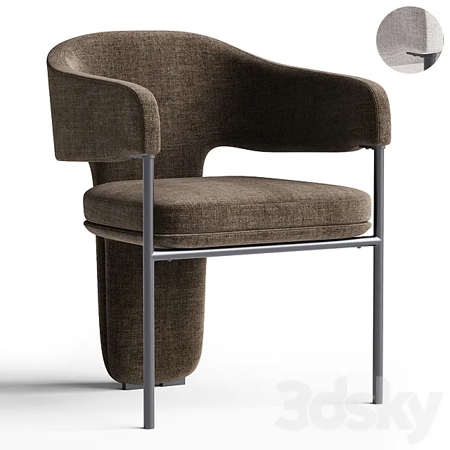 La Redoute Palazzo chair 3D Model