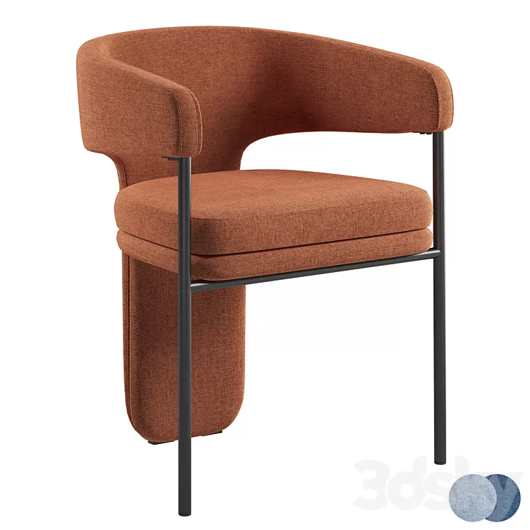 La Redoute Palazzo chair 3D Model Free