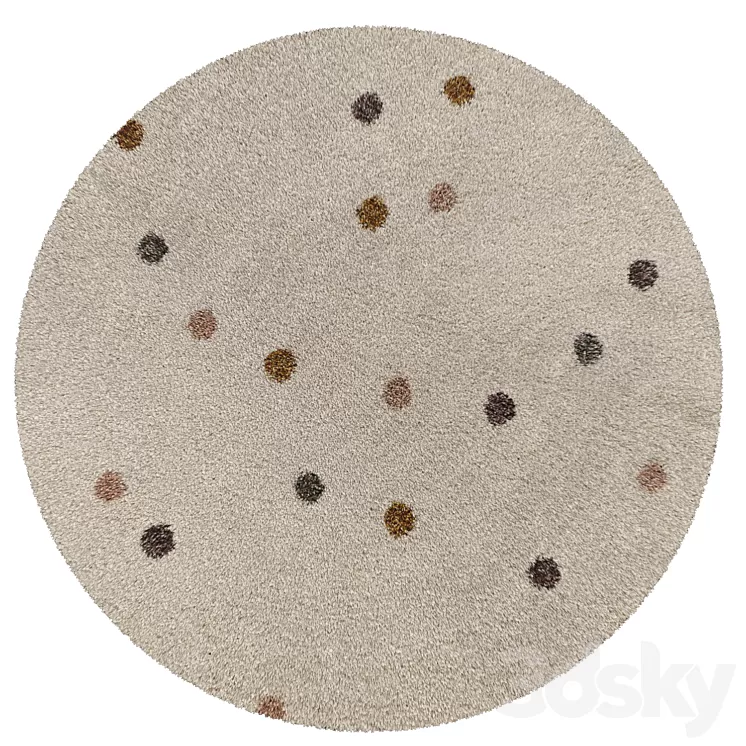 La redoute rug khella 3D Model