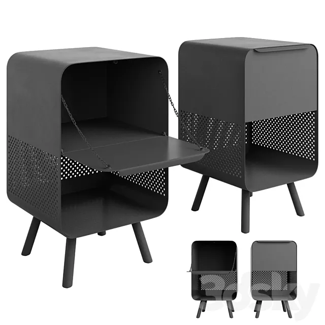 La Redoute table steel 3D Model