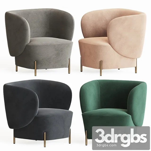 Labimba Armchair Sphaus 3D Model Free