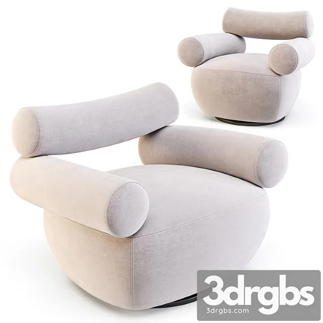 Labofa Mallow Lounge Chairs Large And Small 3D Model Free