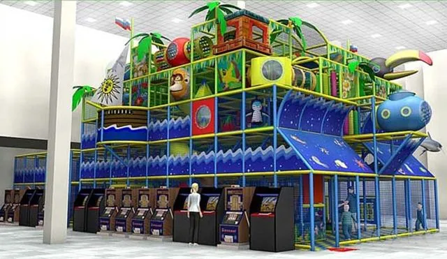 Labyrinth island 3D Model