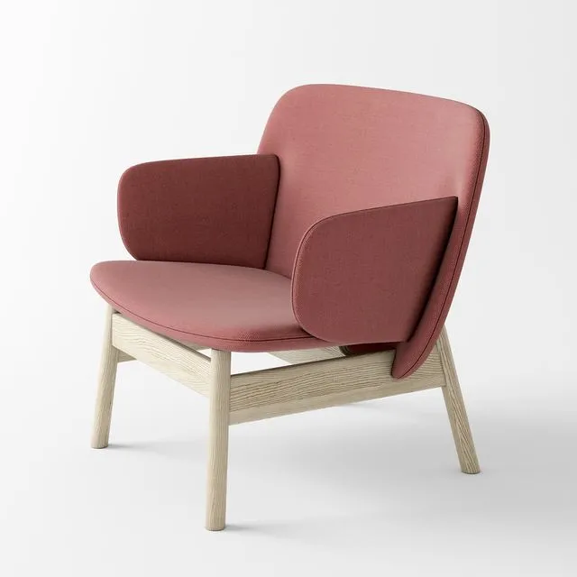 LaCividina Ala low armchair 3D Model