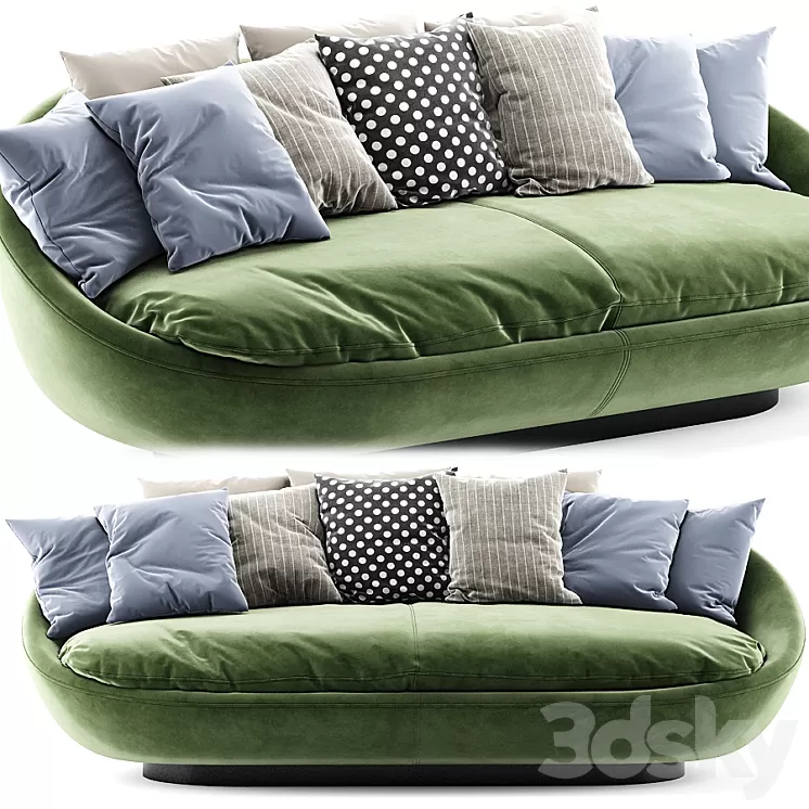 Lacoon-Sofa 3D Model