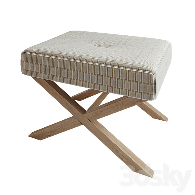 Lacrosse stool ottoman pouf Free Download