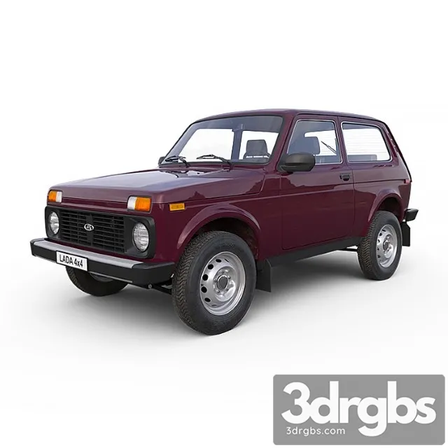 Lada 4x4 4 3D Model Free