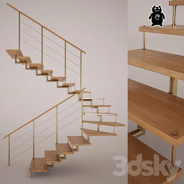 Ladder 3D Model