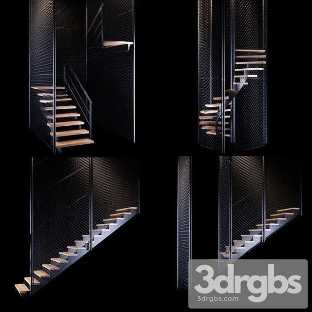 Ladder Loft 3D Model Free