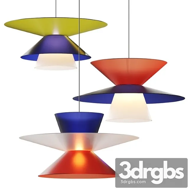 Lady Galala Pendant Lamps 3D Model Free