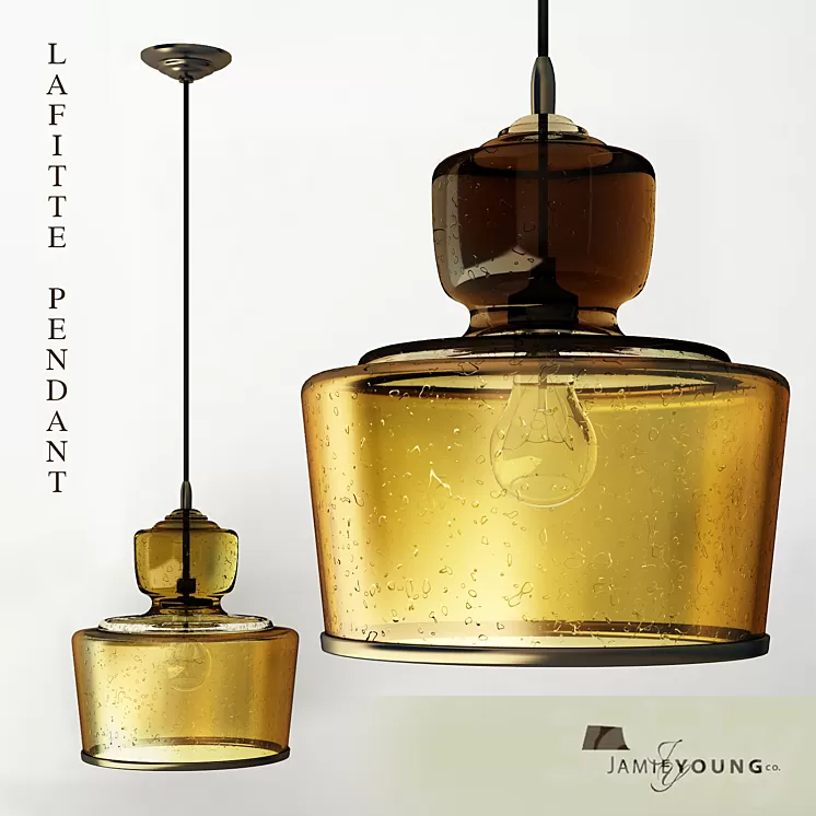 Lafitte Pendant by Jamie Young 3D Model