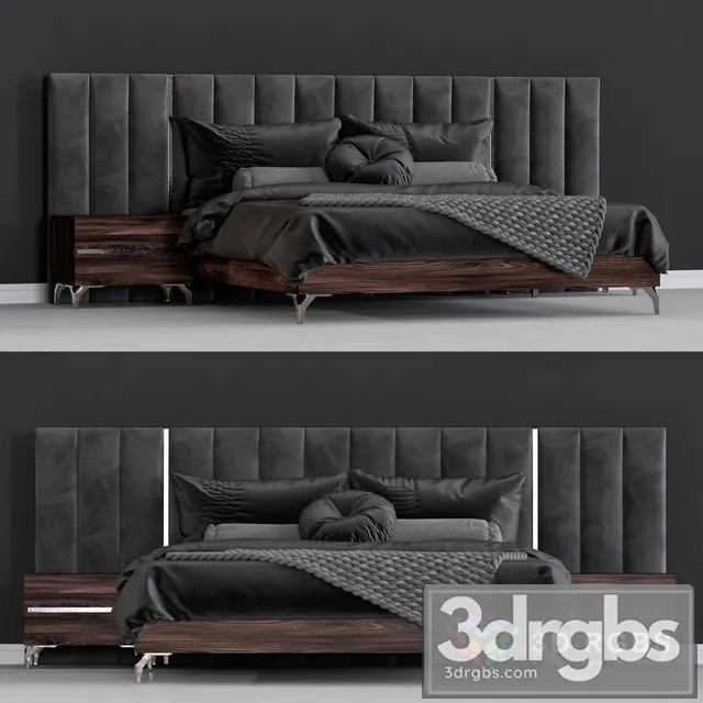 Lafurniture Store Bed 3D Model Free