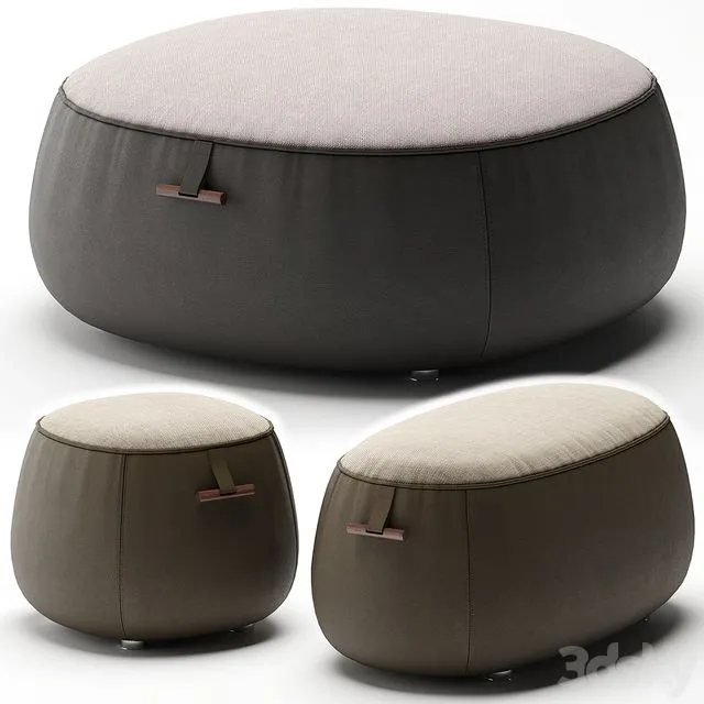 Lagom Poufs - Porada 3D Model