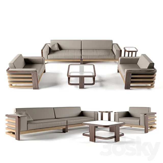 Lagoon Set2 3D Model