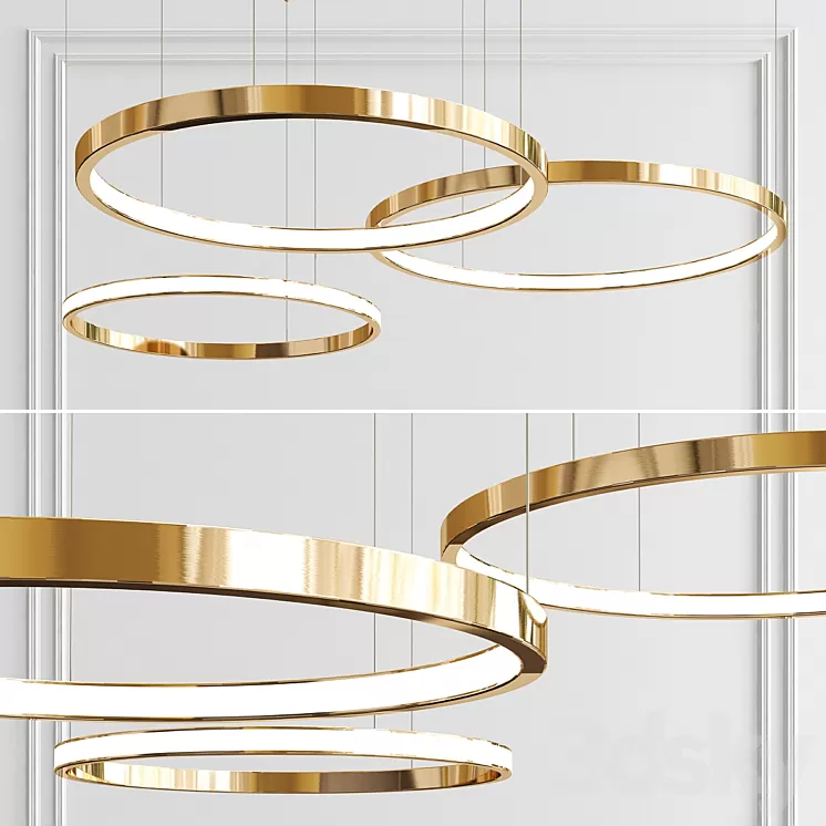 Lahti 100 Ring Сhandelier