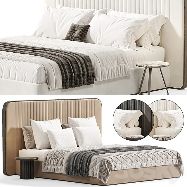 Lakona bed By 4house 3D Model