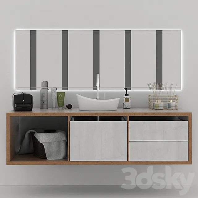 Laline_Set_001 3D Model