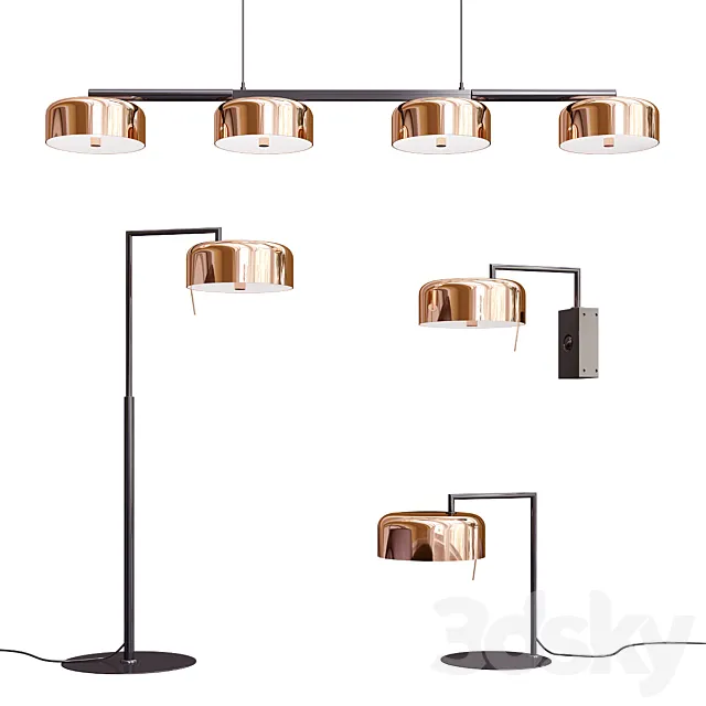 Lalu Lamp Collection - 4 types 3DModel