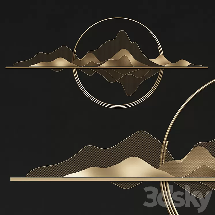 LaLume - Moon in the clouds #1 3D Model