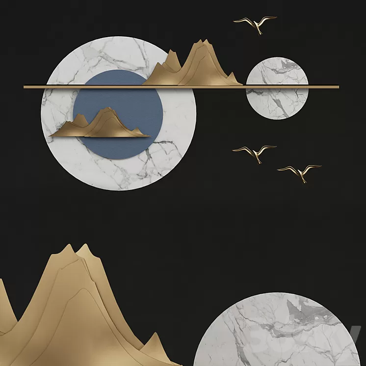 LaLume – Moon in the clouds # 4 3D Model