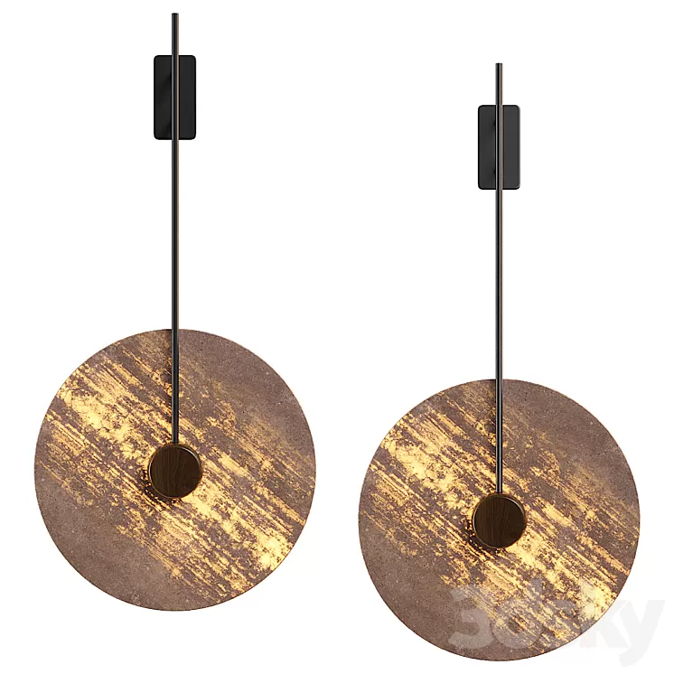 Lamaptron JOAR wall lamp 3D Model Free Download