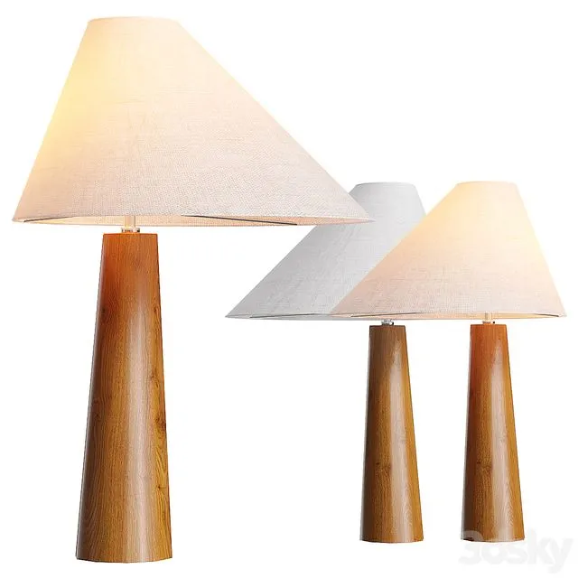 Lamaptron Ludvin Tab table lamp 3D Model