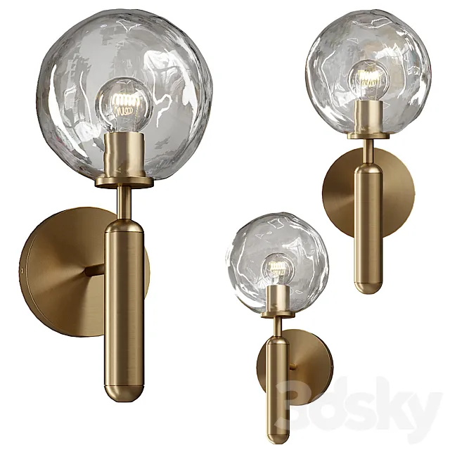 Lamaptron POLARIS WALL wall light 3D Model