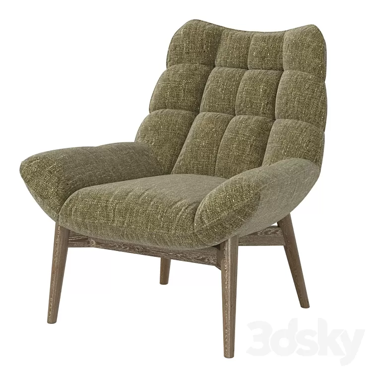 Lamar chair Layla Grayce 3D Model