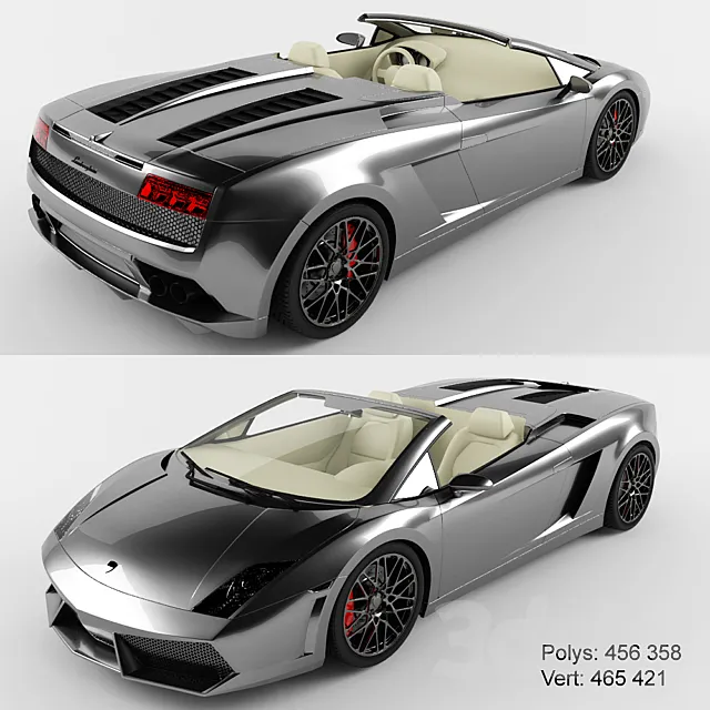 Lamborghini Gallardo 3D Model