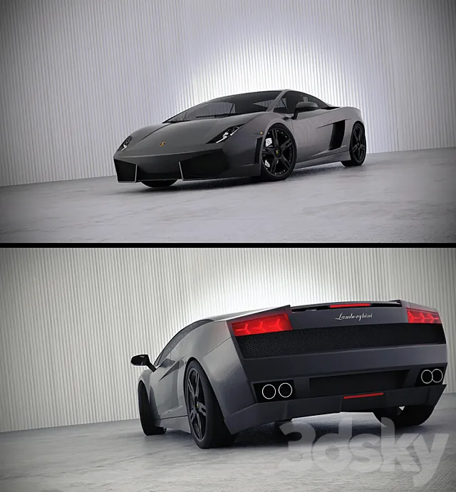 Lamborghini Gallardo lp560-4 3D Model