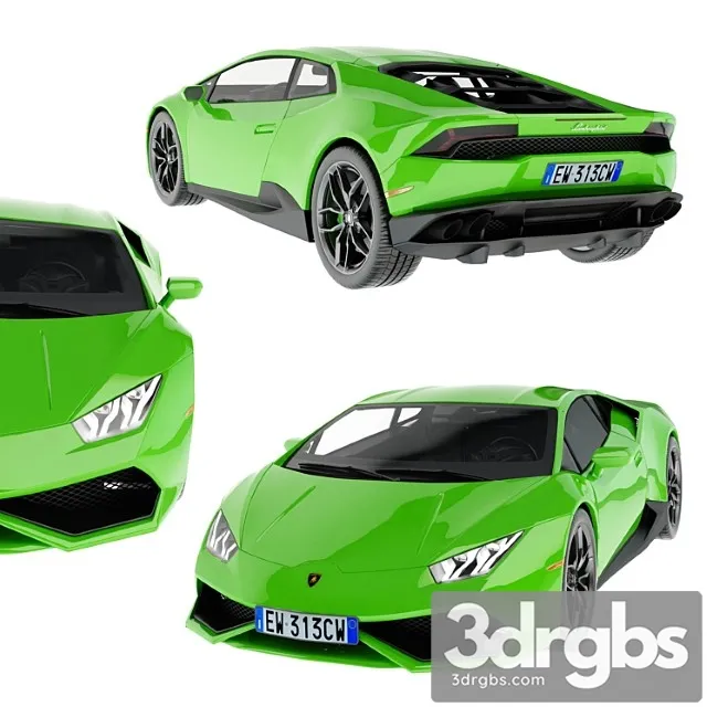 Lamborghini huracan 3D Model Free