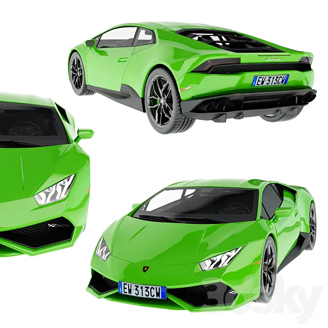 Lamborghini huracan 3D Model