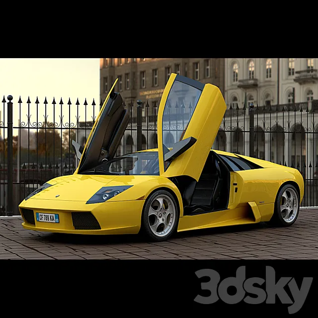 lamborghini murcielago 3D Model