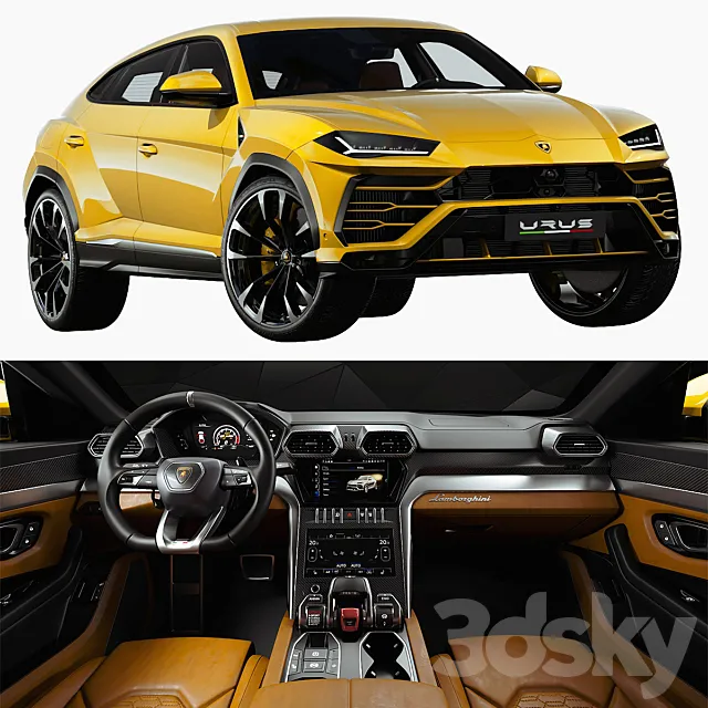 Lamborghini Urus 3DModel