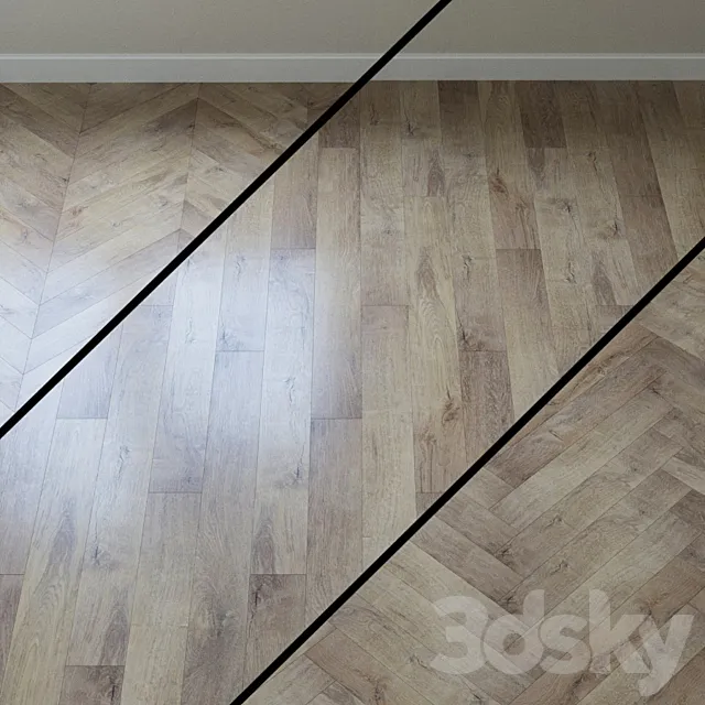 Laminate Dumafloor (Aquafloor) Waterproof Laminate AF6031 Glue art. AF6031 3D Model