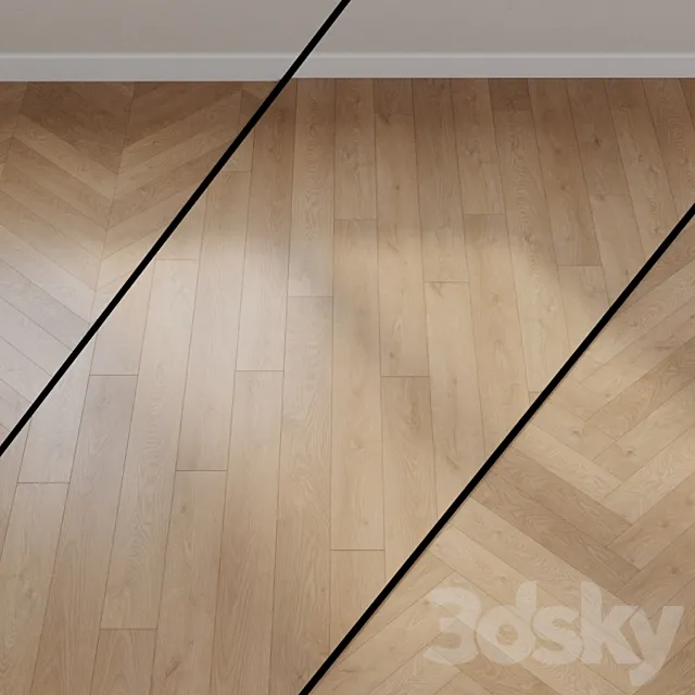 Laminate Eurohome Oak El Paso 8097 3D Model