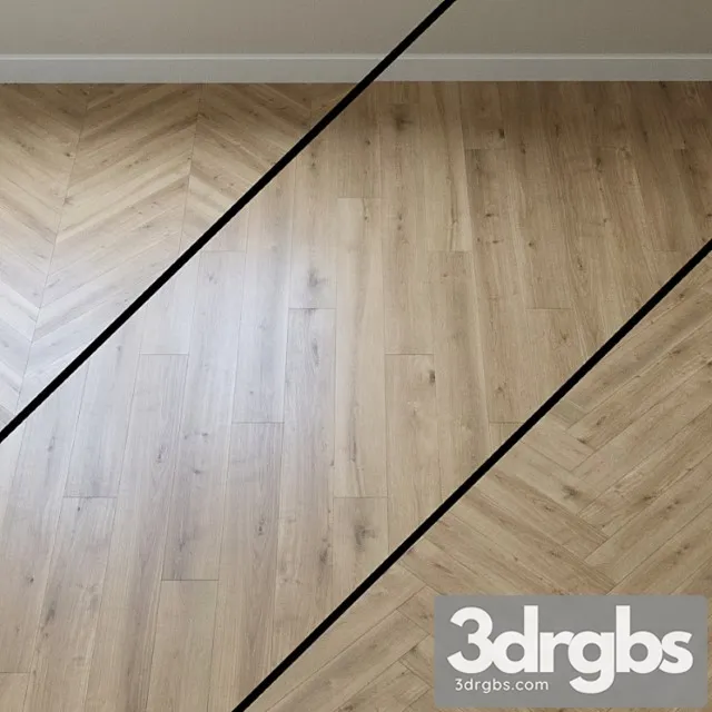 Laminate haro tritty 90 oak melina puro 3D Model Free