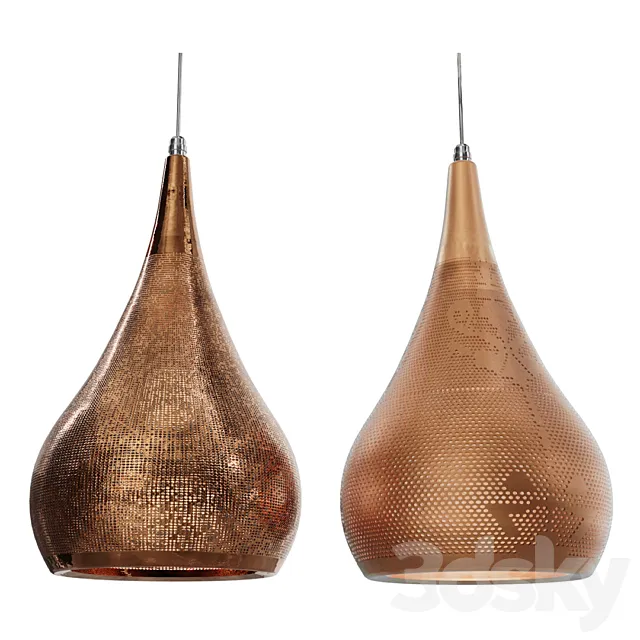 Lamp AJOUR A1708SP-1SG 3D Model