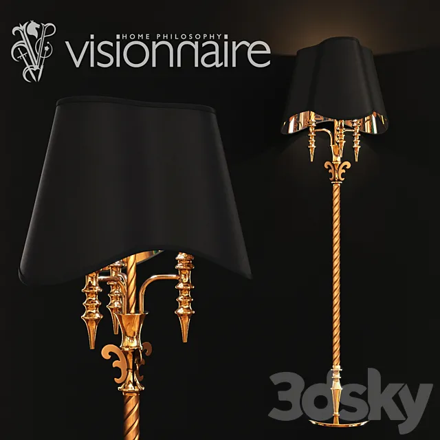 Lamp Amarilli Ipe Cavalli 3D Model