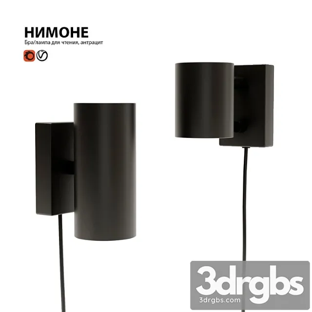 Lamp Bra Ikea Nimone 2 3D Model Free
