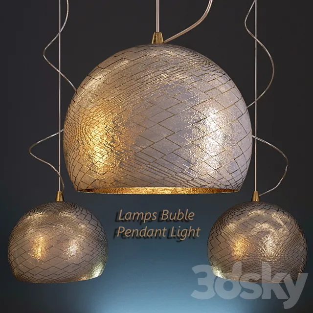 Lamp Buble Pendant Light 3D Model