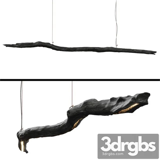 Lamp Burning Ego 3D Model Free