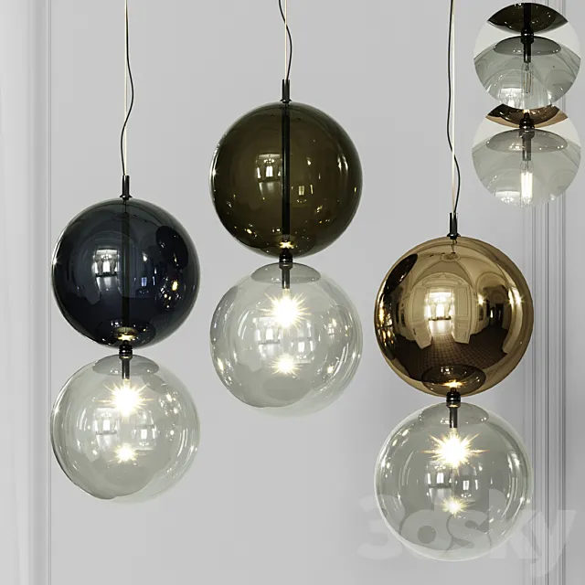 Lamp ceiling suspended Cattelan Italia Apollo 2 Free Download