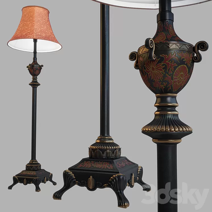 LAMP CHIARO VERSACE - 254045501 3D Model