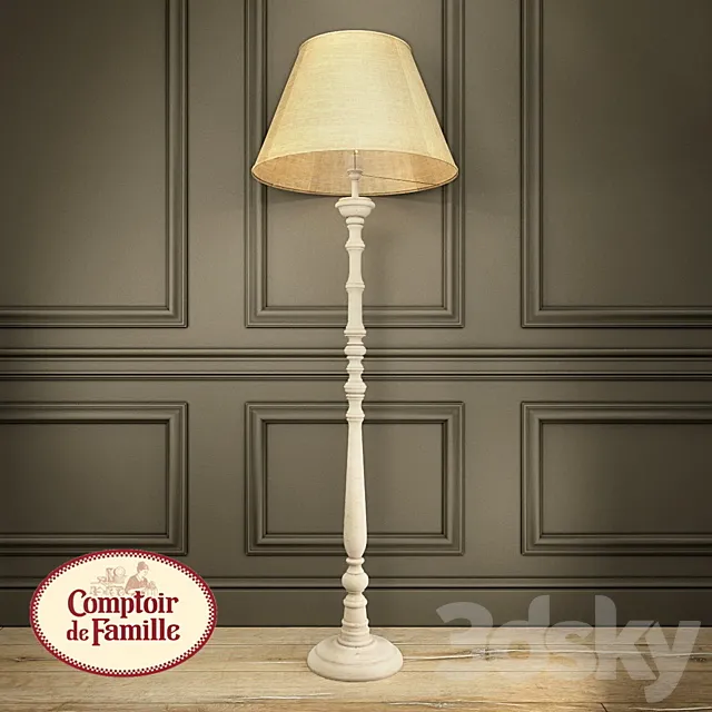 Lamp COMPTOIR de FAMILLE 3D Model
