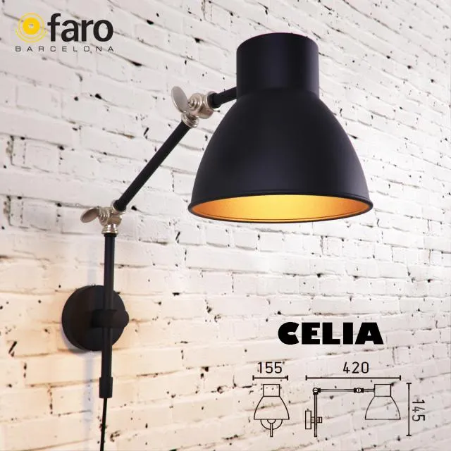 Lamp from the new collection 2014 Faro CELIA 3D Model
