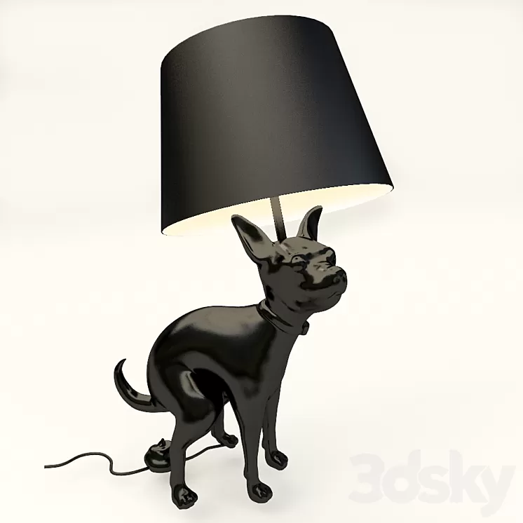 Lamp Good puppy 3D Model